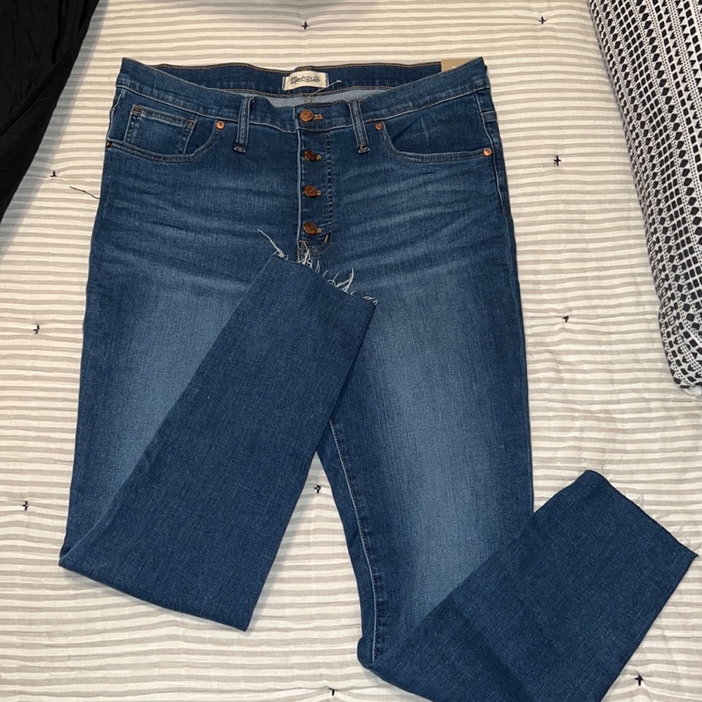 NWT Madewell 9” Mid Rise Skinny Jeans